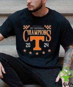 Tennessee Volunteers 2024 SEC Baseball Champions Locker Room Unisex T Shirt