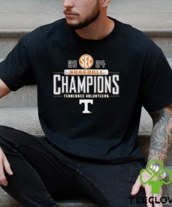 Tennessee Volunteers 2024 SEC East Baseball Regular Season Champions Locker Room T Shirt