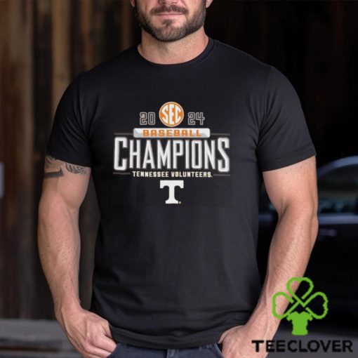 Tennessee Volunteers 2024 SEC East Baseball Regular Season Champions Locker Room T Shirt