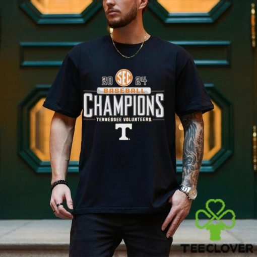 Tennessee Volunteers 2024 SEC East Baseball Regular Season Champions Locker Room T Shirt