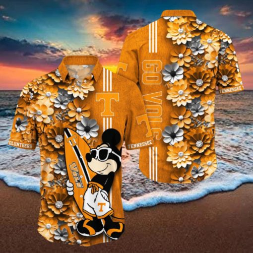 Tennessee Volunteers Aloha Mick Pattern Hawaiian Shirt For Fans