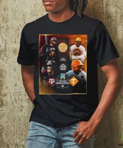 Tennessee Volunteers Baseball Vs Texas A&M Baseball Matchup 2024 NCAA Division I Men’s College World Series Omaha shirt 2 Tennessee Volunteers Baseball Vs Texas A&M Baseball Matchup 2024 NCAA Division I Men’s College World Series Omaha shirt