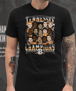 Tennessee Volunteers Basketball 2024 Sec Champs Team Nil T shirt