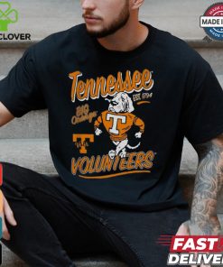 Tennessee Volunteers Black Retro T Shirt