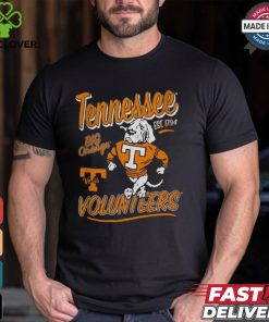 Tennessee Volunteers Black Retro T Shirt