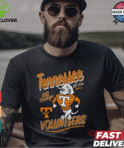 Tennessee Volunteers Black Retro T Shirt