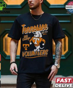 Tennessee Volunteers Black Retro T Shirt