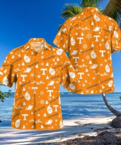Tennessee Volunteers Christmas Pattern Button Shirt, Tennessee Volunteers Merch