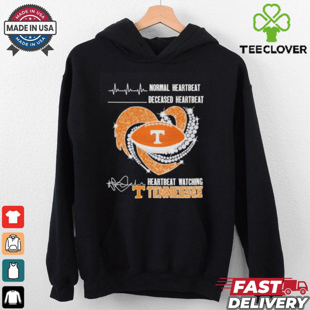 Tennessee Volunteers Faster Heartbeat When Watching Football Shirt Tennessee Volunteers Faster Heartbeat When Watching Football Shirt