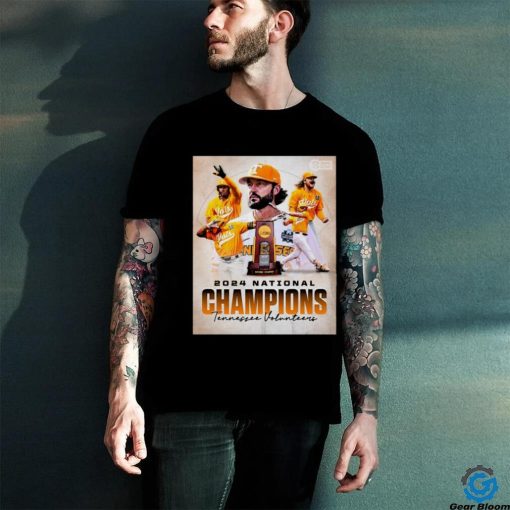 Tennessee Volunteers First Time 2024 National Champions Trophy Shirt