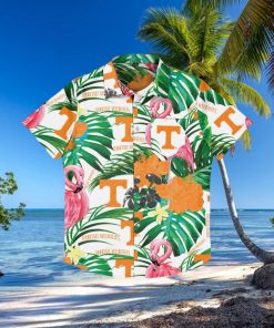 Tennessee Volunteers Flamingo Hawaiian Shirt