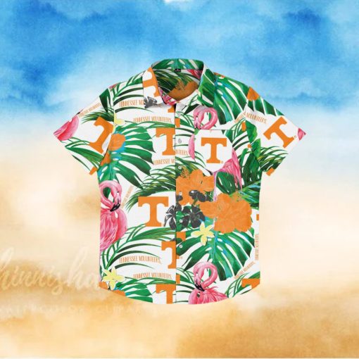 Tennessee Volunteers Flamingo Hawaiian Shirt