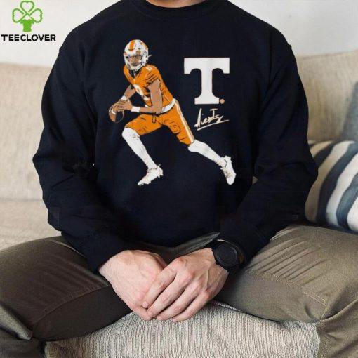 Tennessee Volunteers Football Nico Iamaleava Superstar Pose signature t hoodie, sweater, longsleeve, shirt v-neck, t-shirt