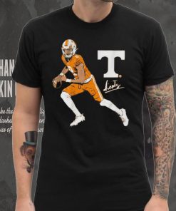 Tennessee Volunteers Football Nico Iamaleava Superstar Pose signature t shirt 3 Tennessee Volunteers Football Nico Iamaleava Superstar Pose signature t shirt