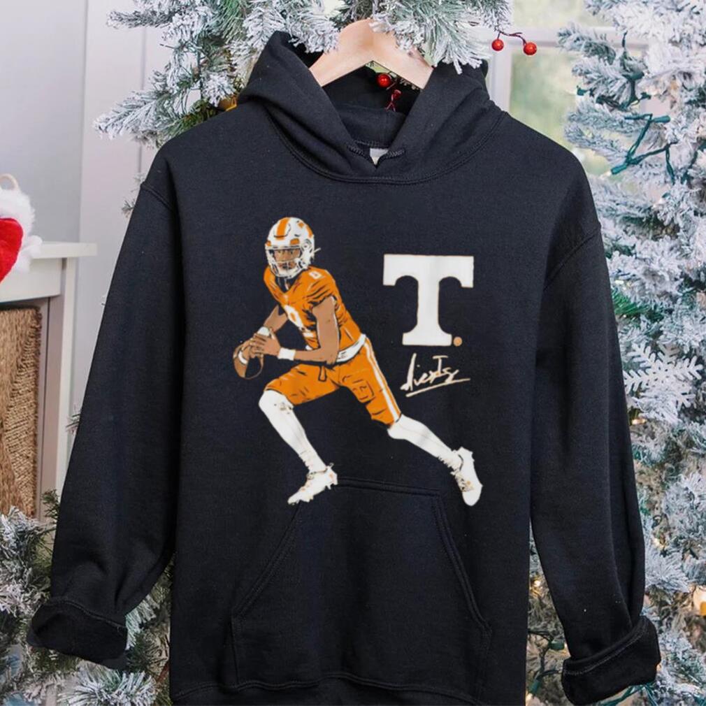 Tennessee Volunteers Football Nico Iamaleava Superstar Pose signature t shirt Tennessee Volunteers Football Nico Iamaleava Superstar Pose signature t shirt