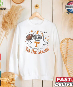 Tennessee Volunteers Ghost Tis The Season Spooky Football Halloween shirt 1 Tennessee Volunteers Ghost Tis The Season Spooky Football Halloween shirt