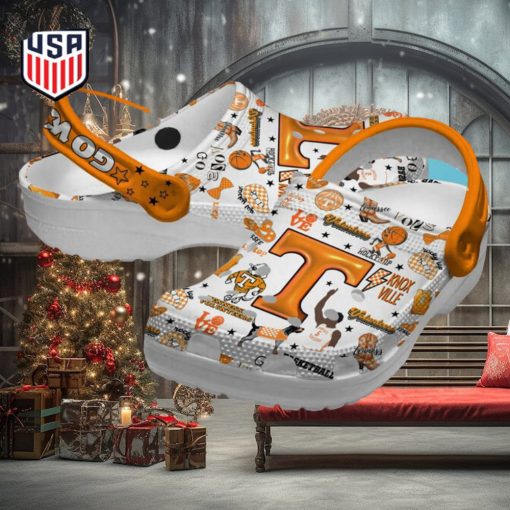 Tennessee Volunteers Go Vols Rocky Top Crocs Clog Shoes