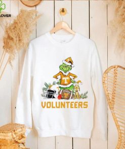 Tennessee Volunteers Grinch and Max dog funny Christmas hoodie, sweater, longsleeve, shirt v-neck, t-shirt