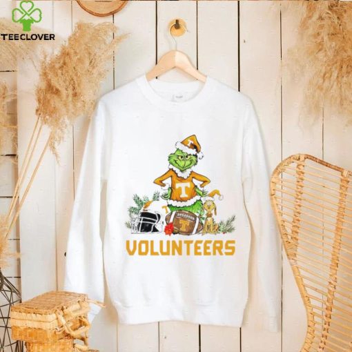 Tennessee Volunteers Grinch and Max dog funny Christmas hoodie, sweater, longsleeve, shirt v-neck, t-shirt