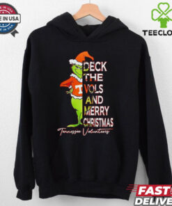 Tennessee Volunteers Grinch deck the Vols and Merry Christmas shirt