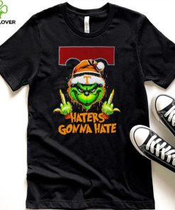 Tennessee Volunteers Grinch middle finger haters gonna hate shirt