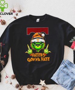 Tennessee Volunteers Grinch middle finger haters gonna hate hoodie, sweater, longsleeve, shirt v-neck, t-shirt