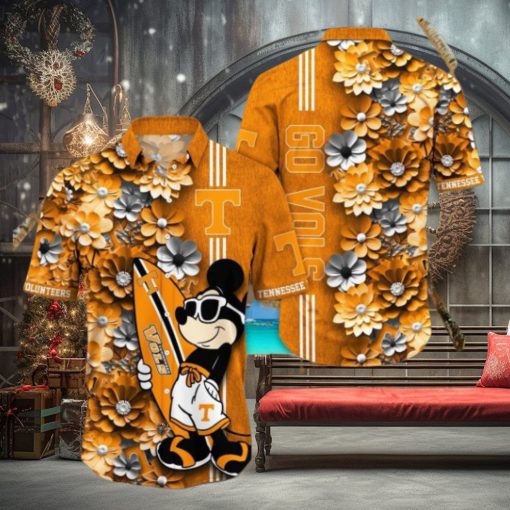 Tennessee Volunteers Hawaiian Shirt Mickey Love Surfing Trending Summer Gift