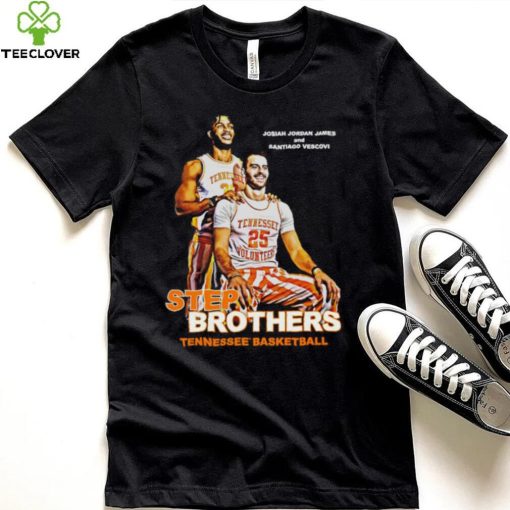 Tennessee Volunteers Josiah Jordan James and Santiago Vescovi Step Brothers 2022 hoodie, sweater, longsleeve, shirt v-neck, t-shirt