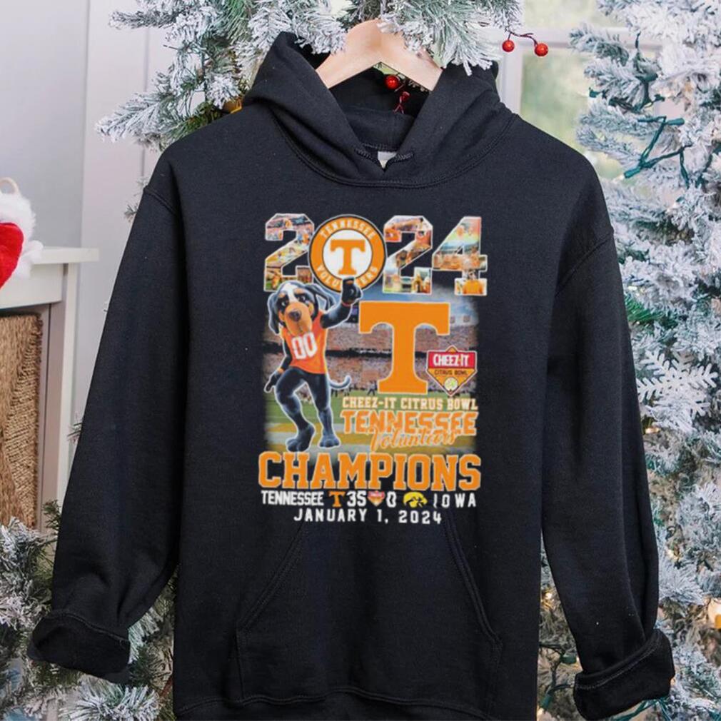 Tennessee Volunteers Mascot 2024 Cheez It Citrus Bowl Champions Tennessee 35 0 Iowa January 1.2024 Shirt Tennessee Volunteers Mascot 2024 Cheez It Citrus Bowl Champions Tennessee 35 0 Iowa January 1.2024 Shirt