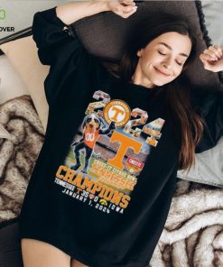 Tennessee Volunteers Mascot 2024 Cheez It Citrus Bowl Champions Tennessee 35 0 Iowa January 12024 T Shirt