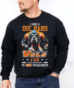 Tennessee Volunteers Mascot Die Hard Fan Your Approval Is Not Required hoodie, sweater, longsleeve, shirt v-neck, t-shirt