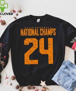 Tennessee Volunteers NCAA Baseball National Champions Sublimated Signature Shirt