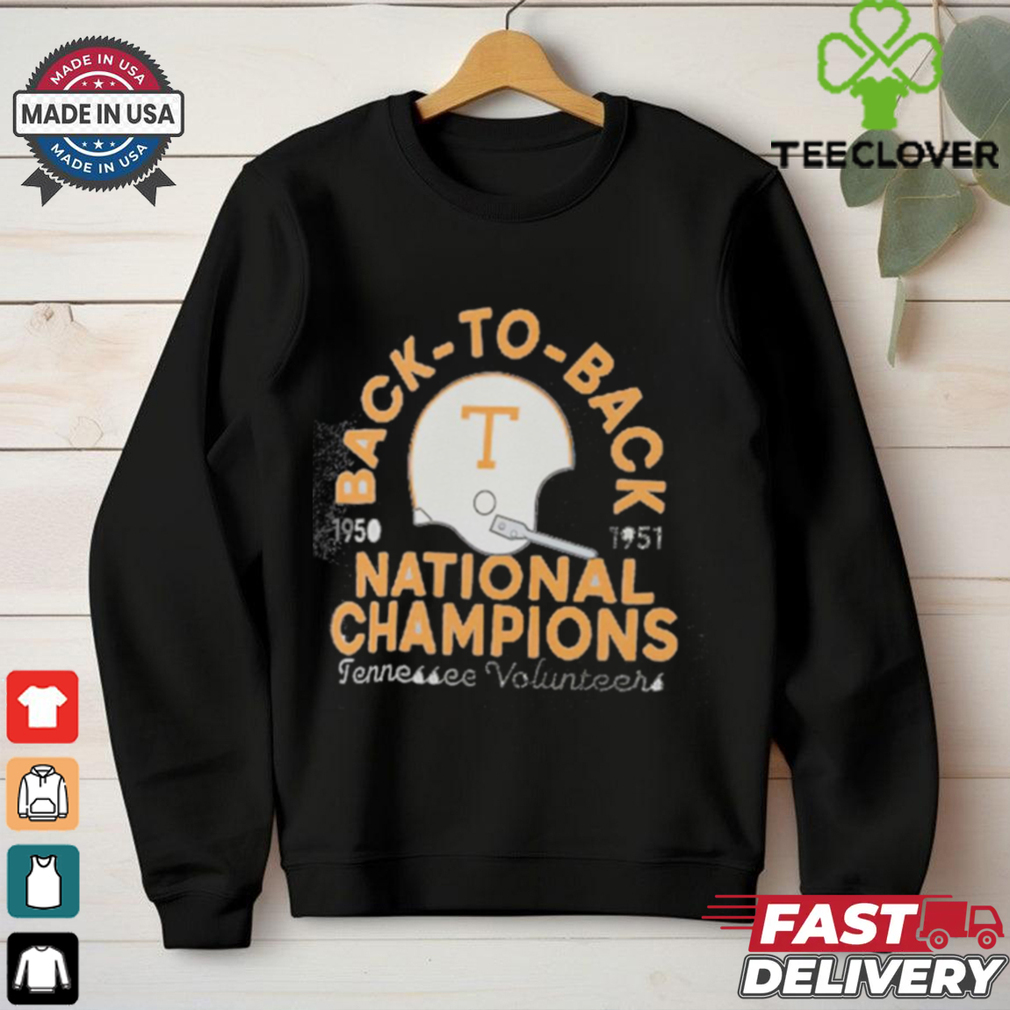 Tennessee Volunteers National Champions back to back shirt Tennessee Volunteers National Champions back to back shirt