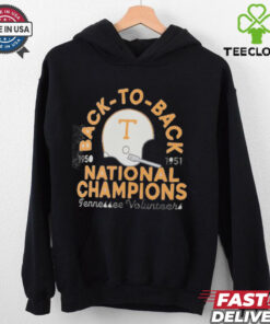 Tennessee Volunteers National Champions back to back shirt