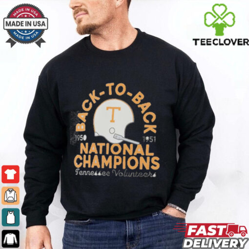 Tennessee Volunteers National Champions back to back shirt