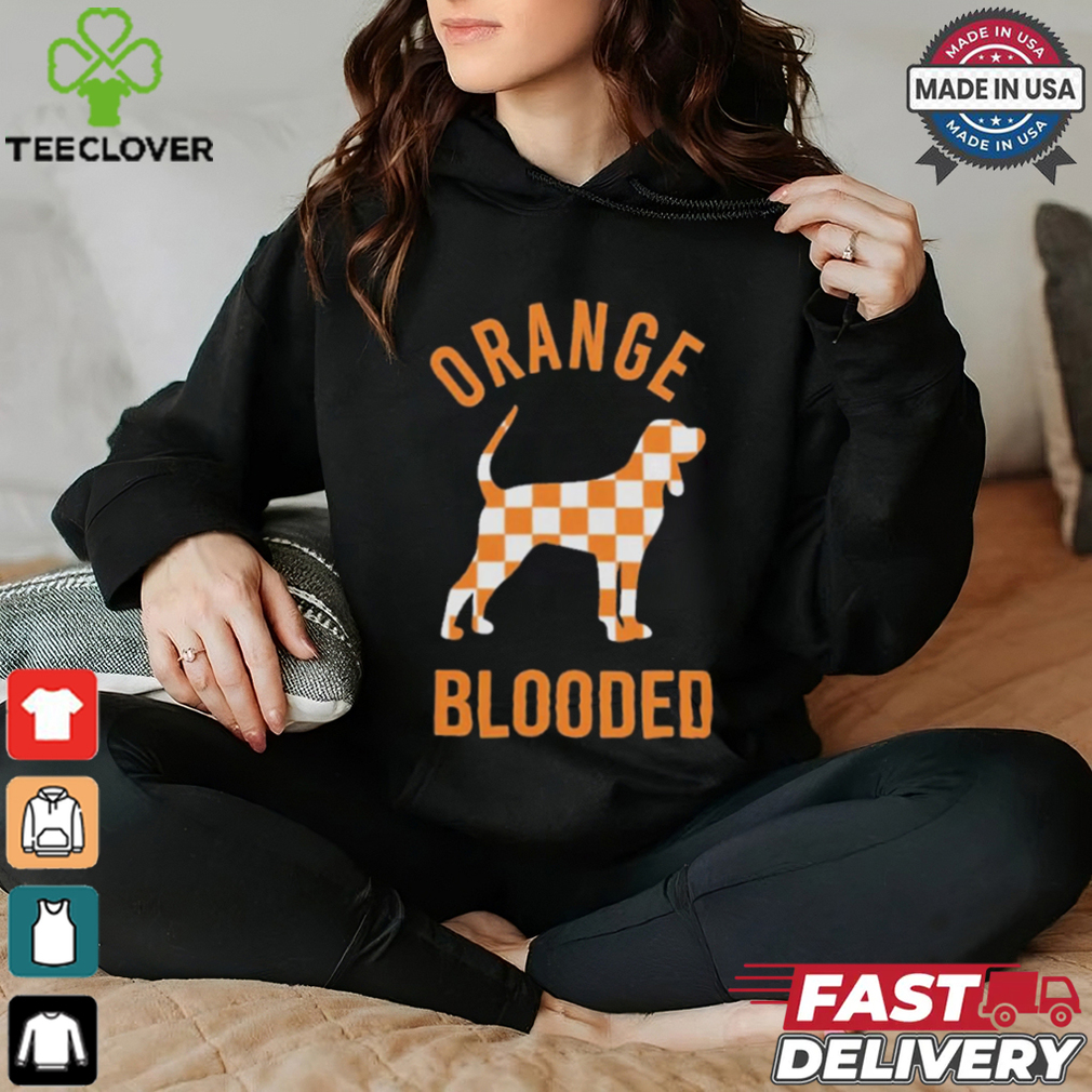 Tennessee Volunteers Orange Blooded Dog Shirt Tennessee Volunteers Orange Blooded Dog Shirt