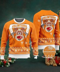 Tennessee Volunteers Reindeer Ugly Christmas Sweater