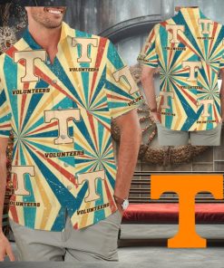 Tennessee Volunteers Retro Vintage Style Tropical Hawaiian Shirt