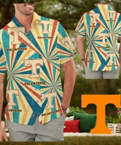 Tennessee Volunteers Retro Vintage Style Tropical Hawaiian Shirt