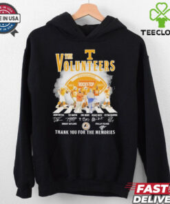 Tennessee Volunteers Rocky Top 1891 2024 Thank You For The Memories Signatures Shirt