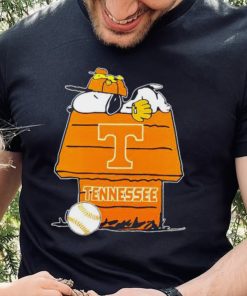 Tennessee Volunteers Snoopy And Woodstock The Peanuts Baseball shirt