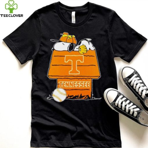 Tennessee Volunteers Snoopy And Woodstock The Peanuts Baseball shirt