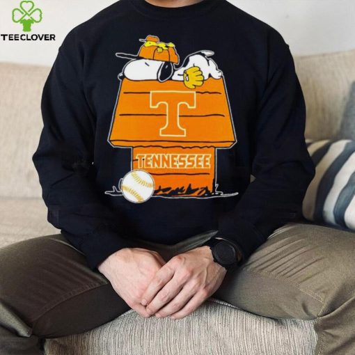 Tennessee Volunteers Snoopy And Woodstock The Peanuts Baseball shirt