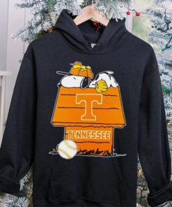 Tennessee Volunteers Snoopy And Woodstock The Peanuts Baseball shirt