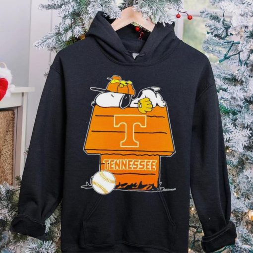 Tennessee Volunteers Snoopy And Woodstock The Peanuts Baseball shirt