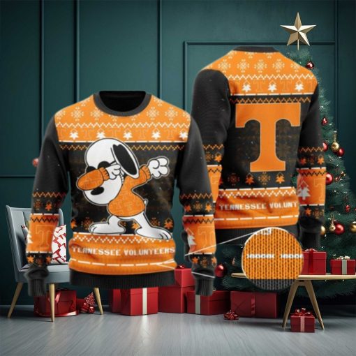 Tennessee Volunteers Snoopy Dabbing Holiday Party Ugly Christmas Sweater, Ugly Sweater, Christmas Sweaters, Hoodie, Sweatshirt, Sweater