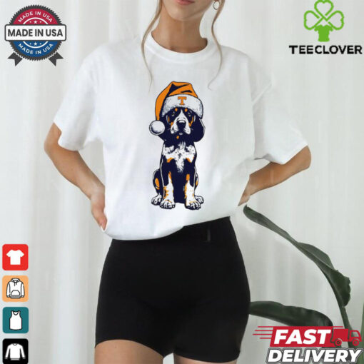Tennessee Volunteers Tennessee Smokey Claus mascot shirt