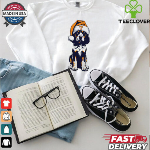 Tennessee Volunteers Tennessee Smokey Claus mascot shirt