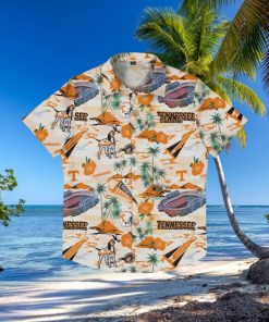 Tennessee Volunteers Thematic Stadium Print Hawaiian Shirt