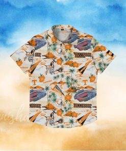 Tennessee Volunteers Thematic Stadium Print Hawaiian Shirt